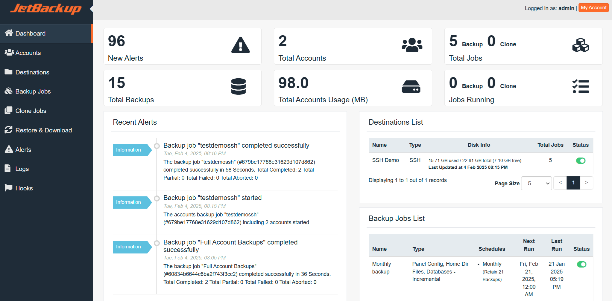 Reliable Backup Solutions with JetBackup